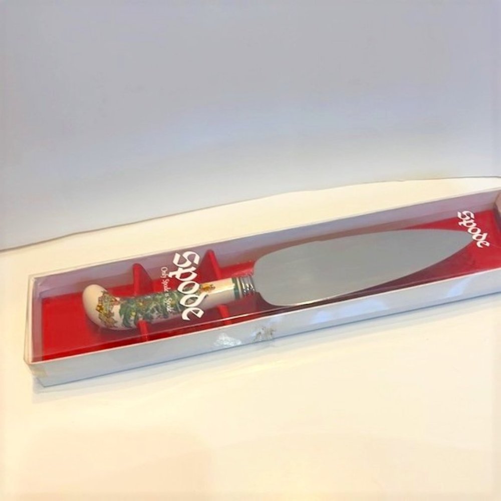 Spode Christmas Tree Pastry Server